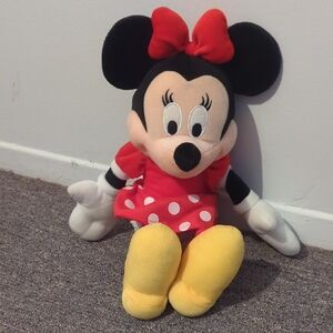Disney Minnie Mouse Plush Toy - Red and Yellow
